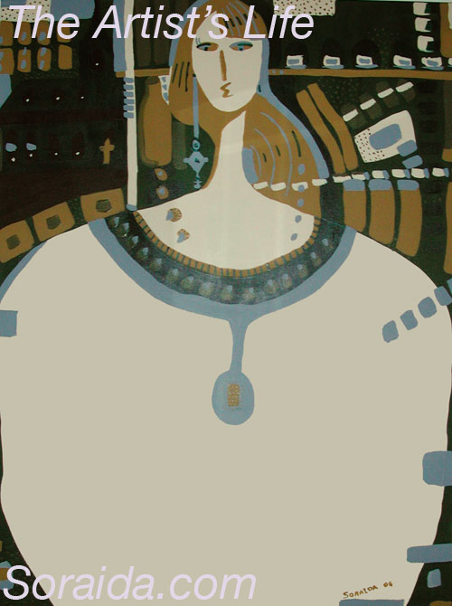The woman Artist